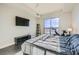 Spacious bedroom featuring floor-to-ceiling windows and a comfortable bed at 8255 Las Vegas Blvd # 1504, Las Vegas, NV 89123