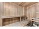 Beautiful wood sauna with benches for relaxing after a workout at 8255 Las Vegas Blvd # 1504, Las Vegas, NV 89123