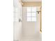 Shower with glass and tile accent wall at 10892 Royal Highlands St, Las Vegas, NV 89141