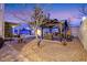 Inviting backyard with a cozy gazebo, perfect for outdoor relaxation and entertaining at 1465 Via Savona Dr, Henderson, NV 89052
