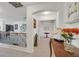 Hallway area featuring an open floor plan with statues and decorations at 1465 Via Savona Dr, Henderson, NV 89052