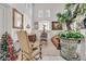 Bright, beautifully decorated living room with tall ceilings and gorgeous natural light at 1465 Via Savona Dr, Henderson, NV 89052