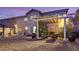 Backyard patio featuring comfortable seating beneath a pergola, perfect for relaxation at 1465 Via Savona Dr, Henderson, NV 89052