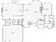 Floorplan view showcasing the home's layout, including living spaces, kitchen, bedrooms, and bathrooms at 2221 Glenbrook Way, Las Vegas, NV 89117
