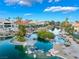 Scenic pond view with lush landscaping and waterfront homes in a vibrant community at 2221 Glenbrook Way, Las Vegas, NV 89117