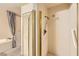 Bathroom with shower, tub, and shower closet at 2611 Laguna Shores Ln, Las Vegas, NV 89121