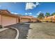 Welcoming townhome featuring attached garage and well maintained landscaping, offering easy living at 2611 Laguna Shores Ln, Las Vegas, NV 89121