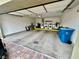 Spacious two-car garage with washer, dryer, storage shelves and ample room for parking and household storage at 2790 Chetco River St, Laughlin, NV 89029