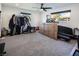 Large room with gym equipment including elliptical machine and treadmill providing great fitness opportunities at 2870 Belcastro St, Las Vegas, NV 89117