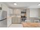 Charming kitchen featuring stainless steel appliances, stylish countertops, and ample cabinet space at 304 Orland St # 38, Las Vegas, NV 89107
