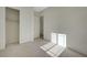 This bedroom is enhanced with an adjacent closet for efficient storage and organization at 370 Mano Destra Ln, Henderson, NV 89011