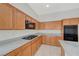 Kitchen with granite countertops, gas cooktop and lots of cabinet space at 370 Mano Destra Ln, Henderson, NV 89011