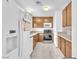 Functional kitchen with updated appliances and ample counter space for meal preparation at 4153 Broadriver Dr, Las Vegas, NV 89108
