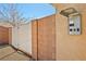 An exterior shot shows a utility connection point in the backyard at 5450 Barnwood Ct, Pahrump, NV 89061