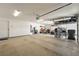 This spacious garage has a large storage area and plenty of parking space at 5450 Barnwood Ct, Pahrump, NV 89061