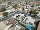 Residential neighborhood featuring well-maintained homes, landscaping, pools and convenient access to nearby amenities at 7621 Gosport Ave, Las Vegas, NV 89131