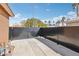 Fully enclosed backyard featuring secure fencing offering privacy and space at 7621 Gosport Ave, Las Vegas, NV 89131