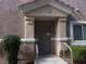 Inviting condo entrance with a covered porch and the unit number clearly displayed at 8680 Horizon Wind Ave # 101, Las Vegas, NV 89178