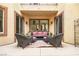 Relaxing patio with stylish seating, perfect for outdoor entertainment at 9172 Tudor Park Pl, Las Vegas, NV 89145