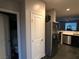 Bright kitchen with stainless steel refrigerator at 9359 Brigham Ave, Las Vegas, NV 89178