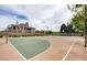 Well-maintained outdoor basketball court with hoops and ample space for a game at 949 Via Stellato St, Henderson, NV 89011
