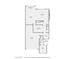 Detailed floor plan of the home's first floor, highlighting the kitchen, living, and garage spaces at 949 Via Stellato St, Henderson, NV 89011