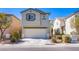 Charming two-story home featuring a two-car garage and well-maintained landscaping at 9617 Fast Elk St, Las Vegas, NV 89143