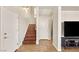 Hallway with a staircase and access to other rooms at 10133 Longoria St, Las Vegas, NV 89178