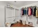 Walk-in closet featuring ample shelving and hanging storage at 10133 Longoria St, Las Vegas, NV 89178