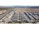 Panoramic aerial view of the residential area, showing organized street layouts and modern homes at 12367 Indigo Montage Rd # 3, Las Vegas, NV 89183
