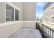 Private patio space perfect for outdoor seating and relaxation with adjacent landscaping at 12367 Indigo Montage Rd # 3, Las Vegas, NV 89183