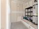 Utility room with shelving for storage and water heater at 12367 Indigo Montage Rd # 3, Las Vegas, NV 89183