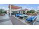 Upscale outdoor lounge area with comfortable seating and a cozy fire pit at 200 W Sahara Ave # 3004, Las Vegas, NV 89102