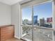 High-rise building boasting incredible skyline views visible from the suite at 200 W Sahara Ave # 3004, Las Vegas, NV 89102