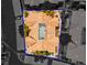 Birds eye view of complex. The complex's roof is visible from this straight down aerial at 2110 Los Feliz St # 1037, Las Vegas, NV 89156