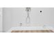 Bare wall with water hook ups for a washing machine at 2110 Los Feliz St # 1037, Las Vegas, NV 89156