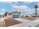 Charming single-story home featuring a two-car garage and a low-maintenance gravel front yard at 3645 E Viking Rd, Las Vegas, NV 89121