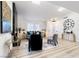 Comfortable living room featuring stylish décor, ample natural light, and modern furnishings at 3645 E Viking Rd, Las Vegas, NV 89121
