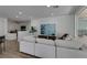 Inviting living room featuring recessed lighting, modern design, and comfortable seating at 5029 Alfingo St, Las Vegas, NV 89135