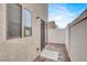 View of the backyard patio area at 5246 Aurora Beam Ave, Las Vegas, NV 89122