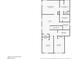 Second floorplan showing Primary bedroom, bath, loft and additional bedrooms at 5691 Tinar St, Las Vegas, NV 89113