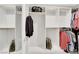 A large walk-in closet with built-in shelving and plenty of space for storage and organization at 6619 Frosted Harvest Ave, Las Vegas, NV 89108