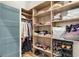 Bright closet with shelving and storage for clothes, shoes, and more at 7436 Oak Grove Ave, Las Vegas, NV 89117