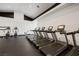 Bright gym with multiple treadmills for cardio workouts at 7711 Spanish Lake Dr, Las Vegas, NV 89113