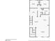 Detailed floor plan showcasing the layout and dimensions of the home at 7745 Tyrell Peaks St, Las Vegas, NV 89139