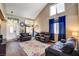 Inviting living room featuring ample natural light, comfortable seating, and stylish decor at 9992 Oyster Pearl St, Las Vegas, NV 89183
