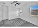 This light-filled bedroom has an ample closet and a large window at 10062 Mountain Foothills Ave, Las Vegas, NV 89149