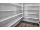 Walk-in pantry with an abundance of shelving, perfect for organized storage of groceries and kitchen essentials at 10062 Mountain Foothills Ave, Las Vegas, NV 89149