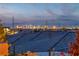 Panoramic city view with twinkling lights and a stunning skyline, perfect for enjoying at night at 10988 Wonder Hills St, Las Vegas, NV 89141