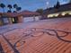 Long driveway leads to garages of the home at 1163 Spanish Armada Rd, Las Vegas, NV 89123